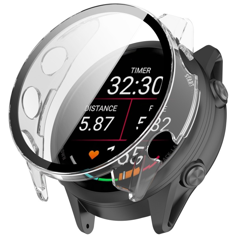 Tempered Glass Case for Garmin - đánh giá và giá Xwatch Smartwatch
